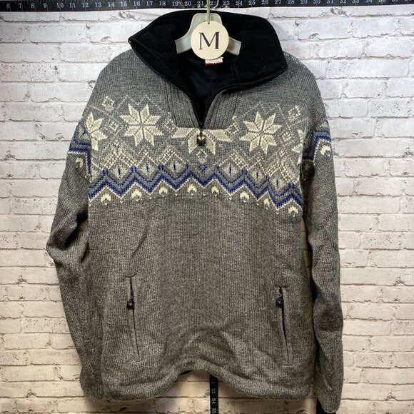Dale of Norway Quarter Zip Water Repellent Pullover Sweater Jacket - Picture 1 of 5